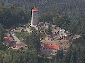 Burganlage Altnussberg Bayerischer Wald